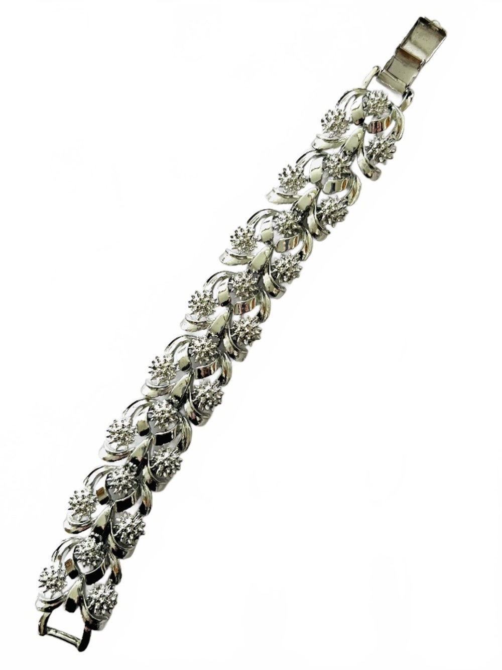 Vintage Coro Pegasus Bracelet Silver-tone